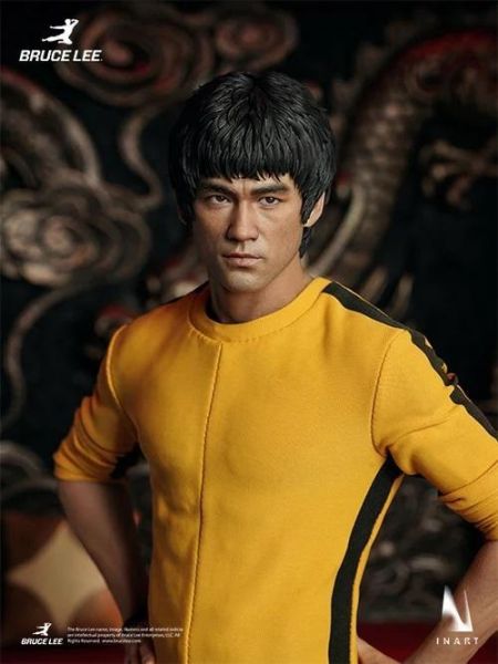 2027年第一季預購 (需訂金) INART 1/6 死亡遊戲 李小龍 黃色連體服 可動人偶 