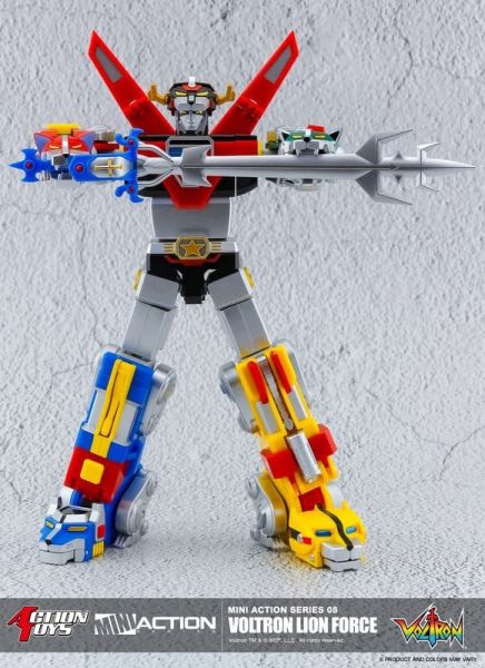 12月預購 Action Toys Mini Action 五獅合體 聖戰士 百獸王 可動完成品 