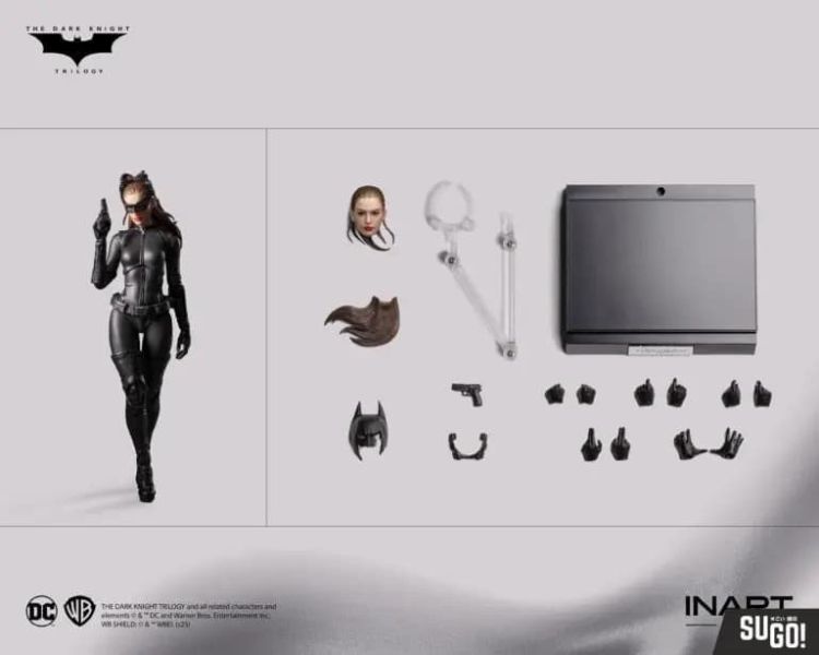 2026年第三季預購 INART 1/12  蝙蝠俠 黑暗騎士 黎明昇起  貓女 可動完成品 