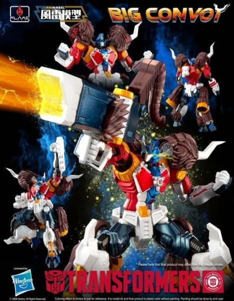 2027年3月預購 風雷模型 變形金剛 Big Convoy 猛瑪象柯博文 組裝模型 