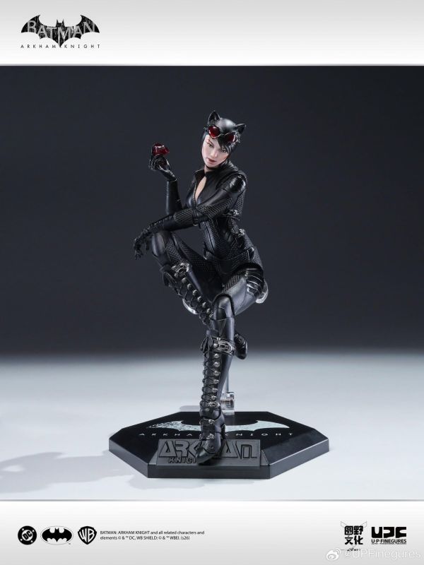 2026年第三季預購 圓野文化 X UPFinegures 良品製造 1/12《蝙蝠俠：阿卡漢騎士》貓女 可動人偶 
