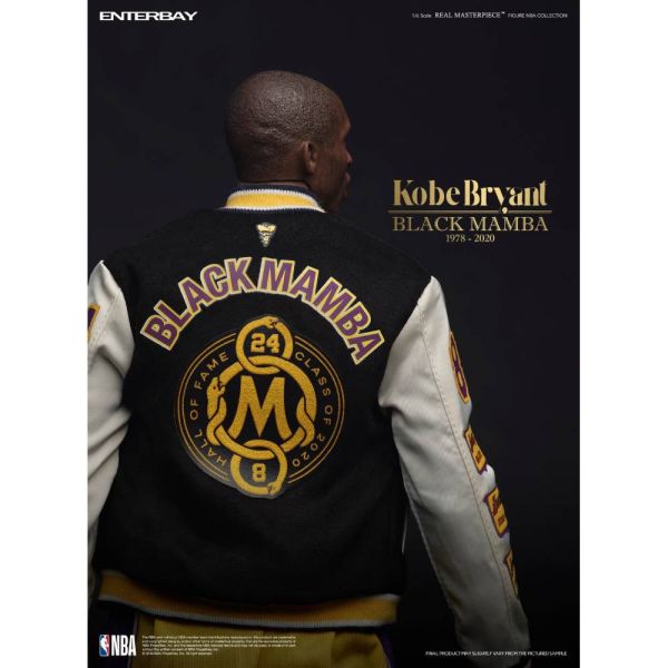 [現貨] 清倉特價 ENTERBAY 1/6 NBA公仔 黑曼巴紀念款 湖人隊 Kobe Bryant  可動完成品 