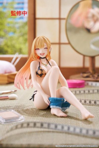 7月預購 TAITO 景品 戀上換裝娃娃 Desktop Cute Figure 喜多川海夢 量測泳裝 Ver. 塗裝完成品 