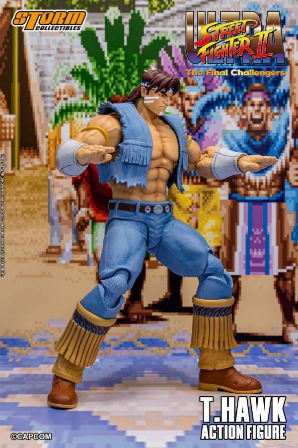 2026年第一季預購 STORM TOYS 1/12 快打旋風2 街頭霸王2 雷.霍克 T.霍克 可動人偶 
