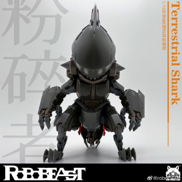 1月預購 robobeast 粉碎者-鯊陸！ Terrestrial shark 1/12組裝模型 1月預購 robobeast 粉碎者-鯊陸！ Terrestrial shark 1/12組裝模型