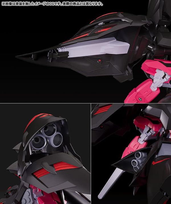 2026年2月預購 GSC MODEROID 機動戰艦The prince of darkness 黑百合 組裝模型 再販 