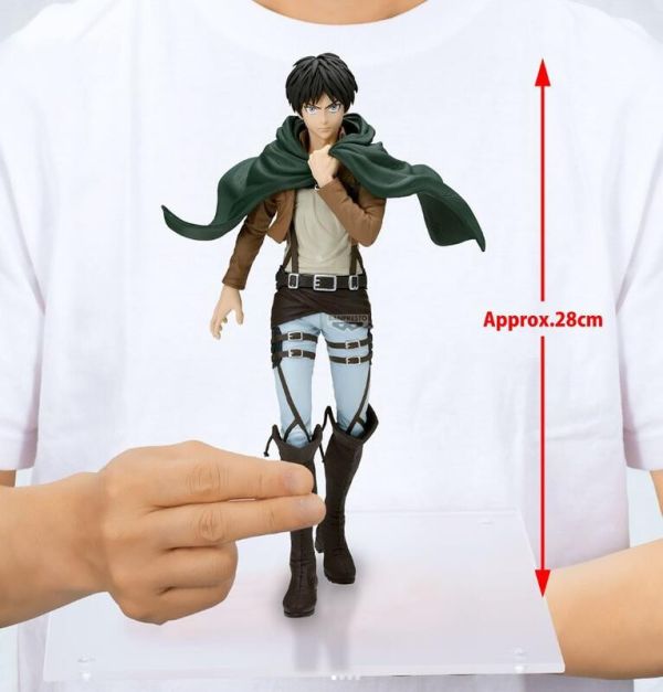 11月預購 BANPRESTO 景品 進擊的巨人 Grandista 艾連·葉卡 塗裝完成品 
