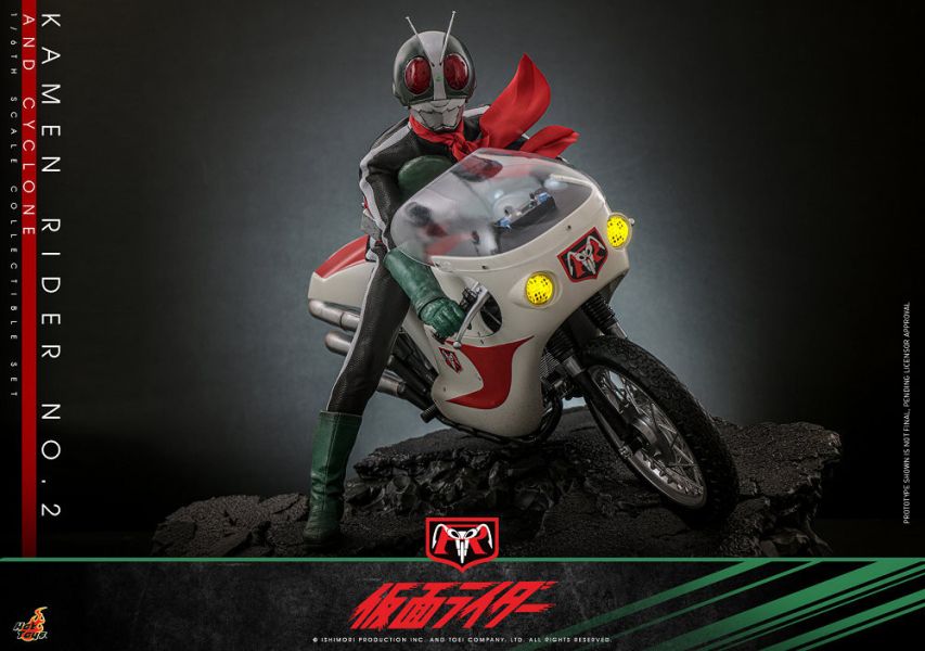 26年第三季 HOT TOYS TMS149 假面騎士 假面騎士舊2號&旋風2號 12吋可動人偶套組 
