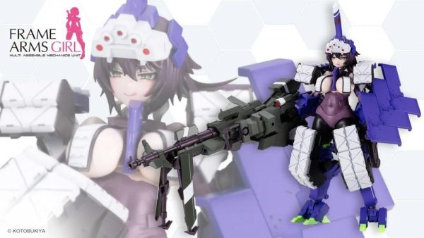 27年2月預購 壽屋 Frame Arms Girl 機甲少女 輝鎚·乙 狙擊仕樣 組裝模型 