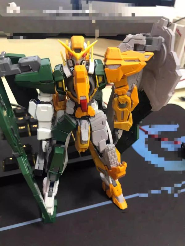 [現貨] 清倉特價 XX模型 MG 1/100 力天使鋼彈 專用 強化裝甲套件+狙擊槍+水貼 組裝模型 (不含本體) 