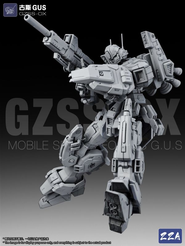 10月預購 ZZA模型 1/100 GZSS-OX 古斯-GUS 組裝模型 