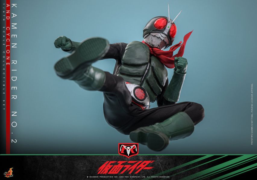 26年第三季 HOT TOYS TMS149 假面騎士 假面騎士舊2號&旋風2號 12吋可動人偶套組 