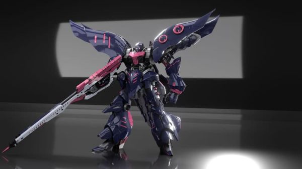 12月預購 YIYA-G 1/120 AMX-004 Q-beley MK2 組裝模型 