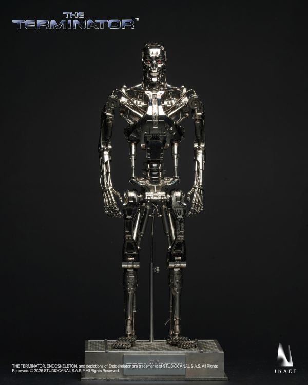 2026年第四季預購 INART 1/6 魔鬼終結者 T-800 內骨骼 可動人偶 