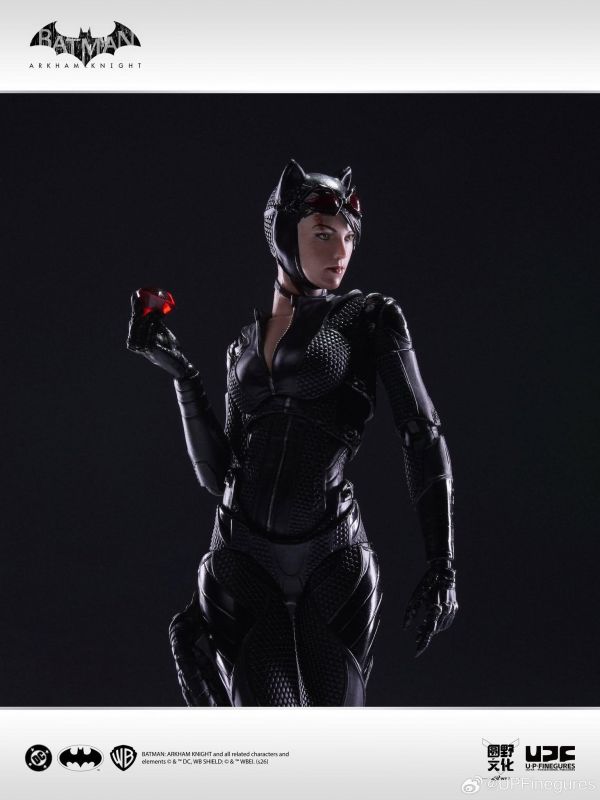 2026年第三季預購 圓野文化 X UPFinegures 良品製造 1/12《蝙蝠俠：阿卡漢騎士》貓女 可動人偶 