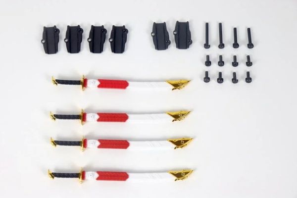 [現貨]特價出清 BW模型 紅異端 MG 四刀流 菊一文字+劍套 配件包 組裝模型 (不含本體) 