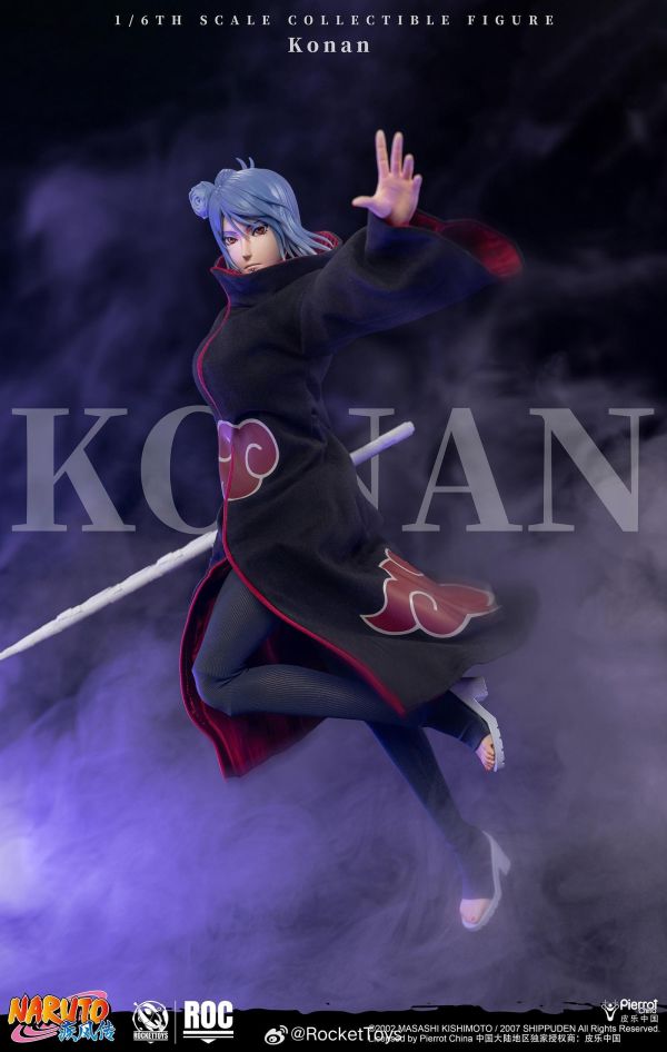 2027年第三季預購 ROCKETTOYS 1/6《火影忍者 疾風傳》Konan 小南 ROC-023 可動人偶 