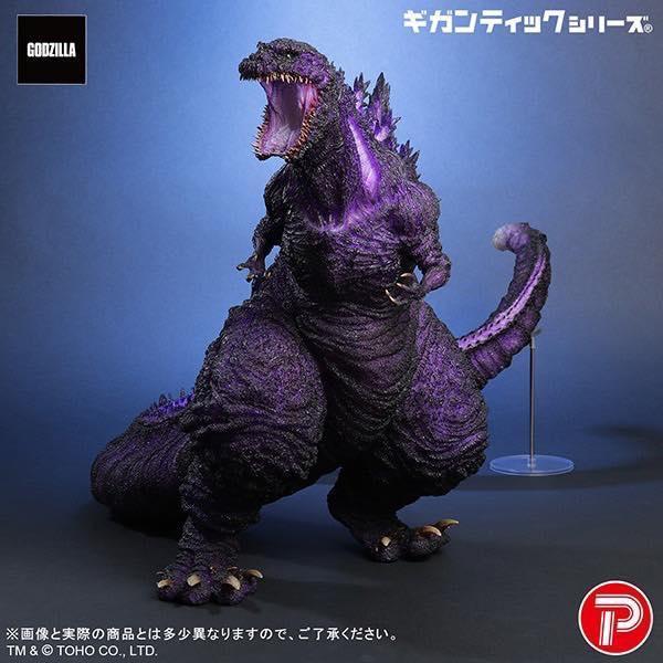 6月預購 哥吉拉商店限定 X-PLUS 巨大系列 正宗哥吉拉 2016 第四型態 紫色透明版 塗裝完成品 