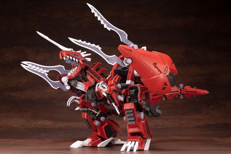 8月預購 壽屋 1/72 ZOIDS EZ-034 真紅虐殺龍 新包裝 組裝模型 