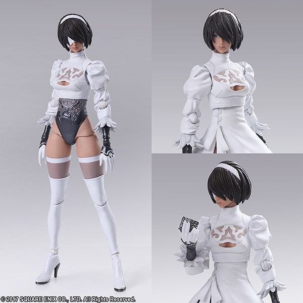 [現貨]清倉特價 MGSD 風靈鋼彈 + SQUARE ENIX BRING ARTS 尼爾 寄葉 二号P型 2B 2P Version 2.0 可動完成品 