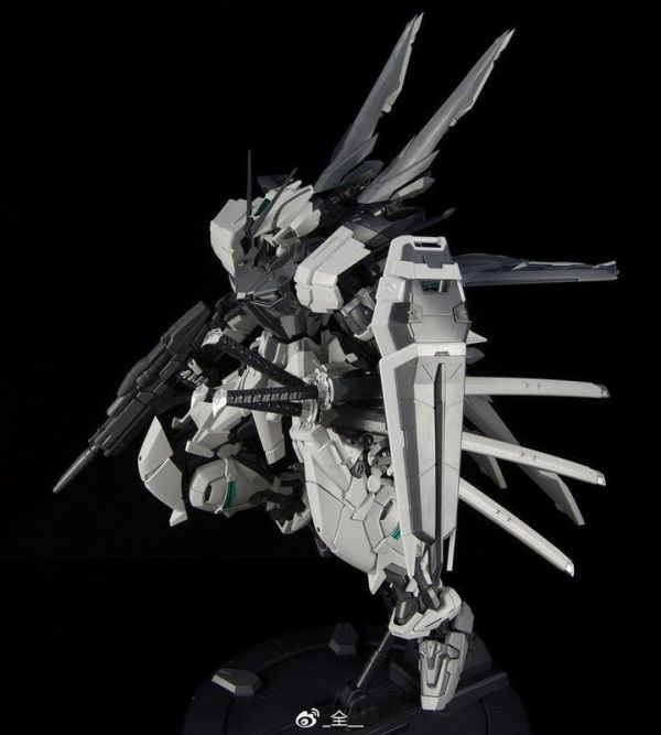 [特價出清] 缺件瑕疵 尼爾森工坊 赤之侍鬼 PG 1/60 紅異端 飛行背包 未啟動配色 特典 四把刀+刀鞘+台座 組裝模型 