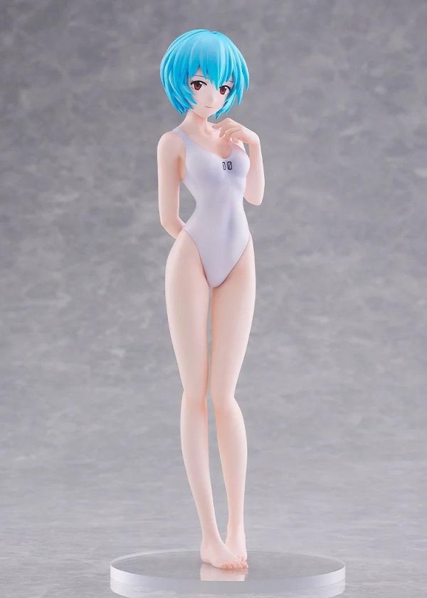 1月預購 GSC POP UP PARADE BEACH QUEENS 綾波零（連身泳裝Style）L Size 塗裝完成品 