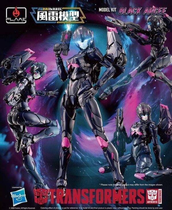 [現貨] 出清特價 千值練 FLAME TOYS 風雷模型 變形金剛 黑雅希 黑阿爾茜 組裝模型 