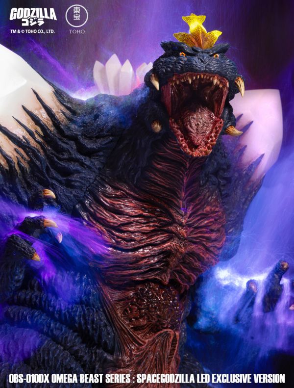 8月預購 EZHOBI OBS太空哥吉拉發光版 一般版／豪華版 塗裝完成品 