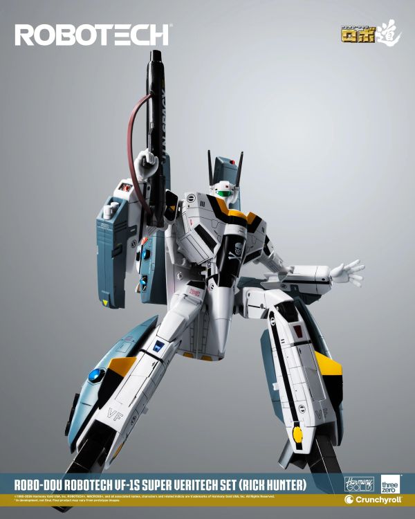 2027年第一季預購 Threezero	ROBO-DOU 超時空要塞 VF-1S 變形戰鬥機超級裝甲套裝 RICK HUNTER 可動完成品 
