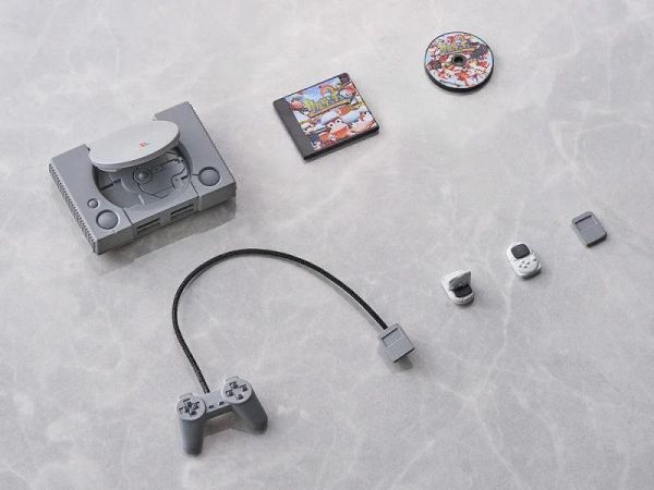 [現貨] GSC PlayStation for figmaPLUS PS主機大全 配件組 (不含人偶) 塗裝完成品 