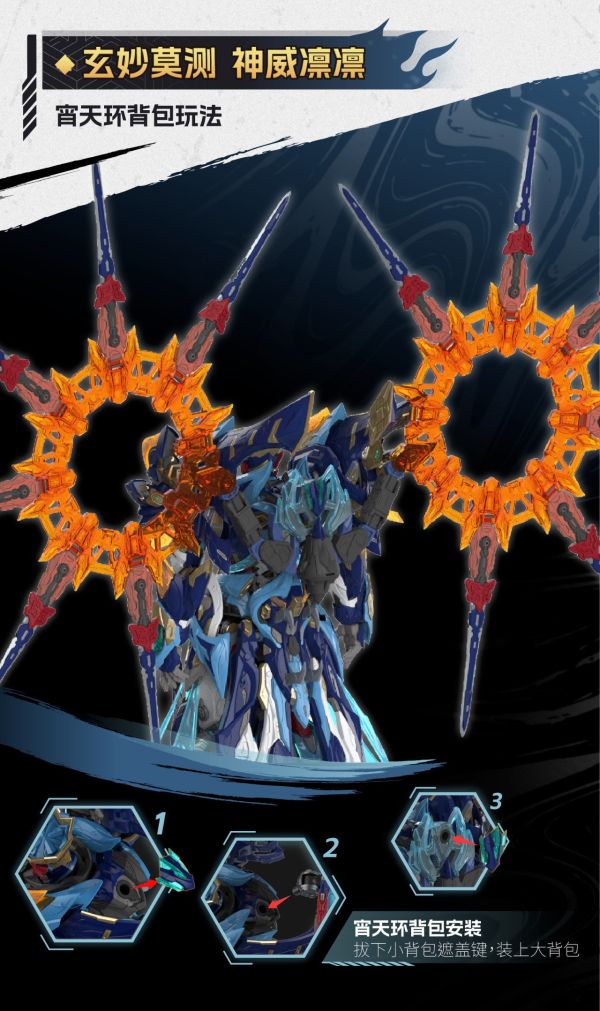 12月預購 摩動核 MNP-XH14A 星魂將 魔禮青 組裝模型 