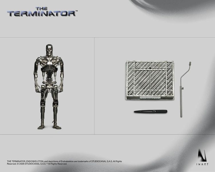 2026年第四季預購 INART 1/6 魔鬼終結者 T-800 內骨骼 可動人偶 