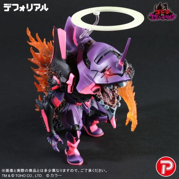 11月預購 X-PLUS Q版 哥吉拉 福音戰士 初號機 紅蓮G覺醒 少限發光版 塗裝完成品 