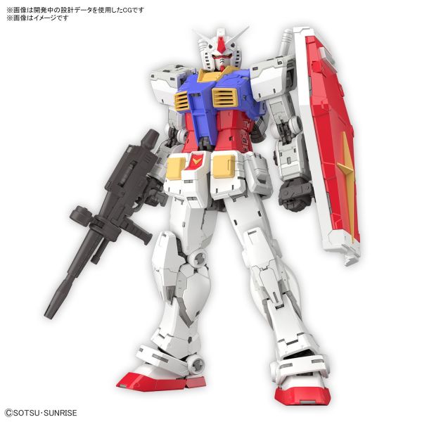 萬代 RG 1/144 RX-78-2 Ver.2.0 組裝模型 