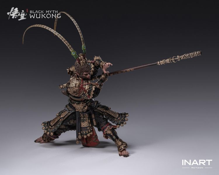 2026年第四季預購 INART Action 1/12 黑神話：悟空 大聖金甲套 可動人偶 