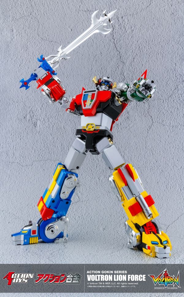 2024年第二季預購 ACTION TOYS Action合金 五獅合體 金剛戰神 百獸王 Voltron Lion Force 合金可動完成品 2024年第二季預購 ACTION TOYS Action合金 五獅合體 金剛戰神 百獸王 Voltron Lion Force 合金可動完成品