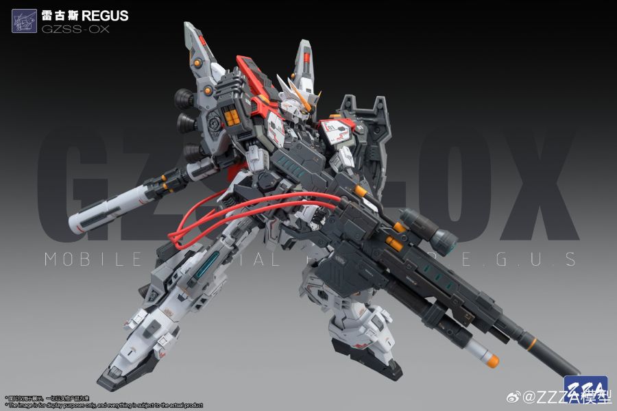 2月預購 ZZA模型 1/100 GZSS-OX01 雷古斯 REGUS 組裝模型 