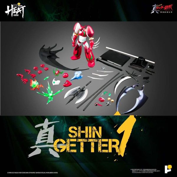 27年4月預購 (需訂金)POSE+ METAL HEAT系列 真蓋特一號 真蓋特機器人 世界最後之日ver. 可動完成品 一般版/DX版 