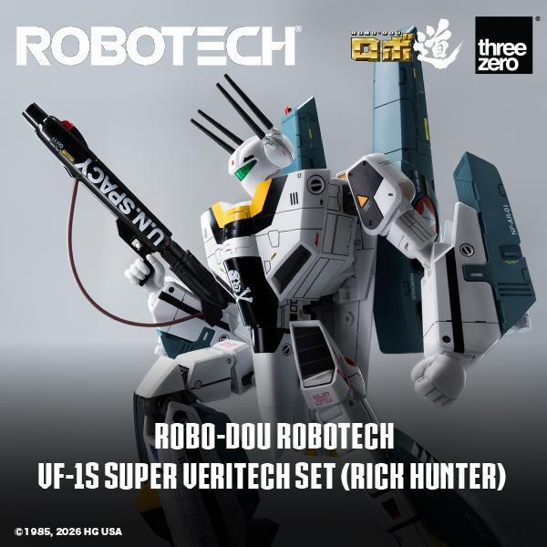 2027年第一季預購 Threezero	ROBO-DOU 超時空要塞 VF-1S 變形戰鬥機超級裝甲套裝 RICK HUNTER 可動完成品 