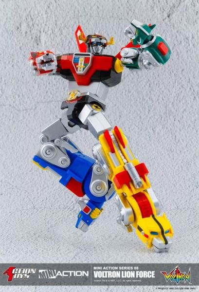 12月預購 Action Toys Mini Action 五獅合體 聖戰士 百獸王 可動完成品 