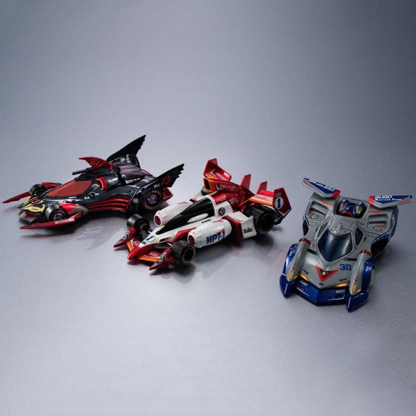 11月預購 MEGAHOUSE MH限定 C.F.C 閃電霹靂車 三騎士的邂逅 三入套組 風速阿斯拉 拯夜號 覓星VR-4 塗裝完成品(附特典) 