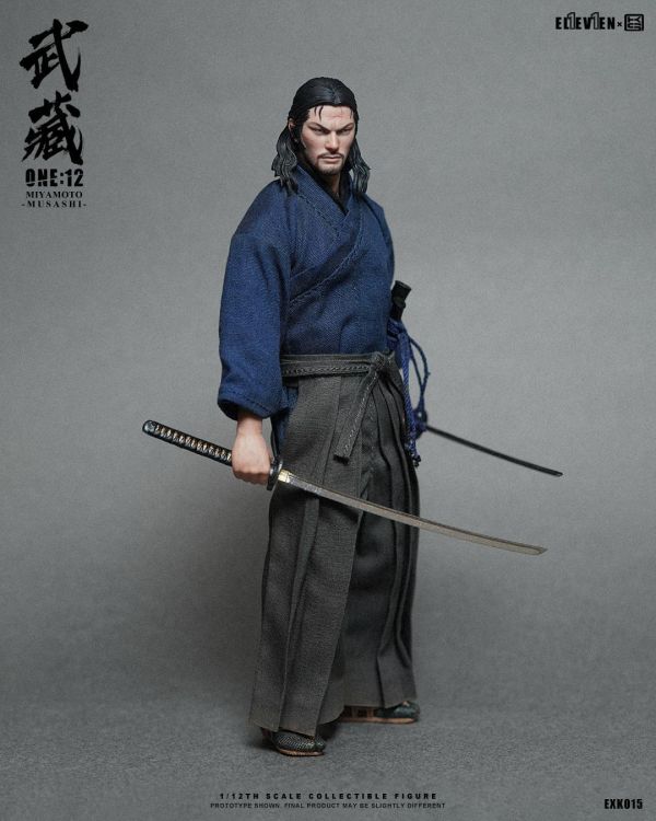 2026年第四季預購 ELEVEN x KAI STUDIO EXK015 1/12 武藏本體組 可動人偶 