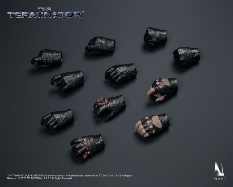 2027年第一季預購 INART 1/6 魔鬼終結者 T-800 珍藏級可動人偶 