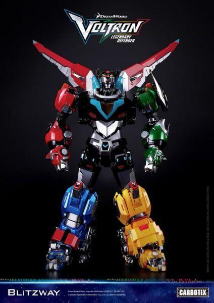 [現貨] BLITZWAY CARBOTIX 百獸王 : 傳奇守護者 VOLTRON 五獅合體 戰神金剛 常規版 可動完成品 