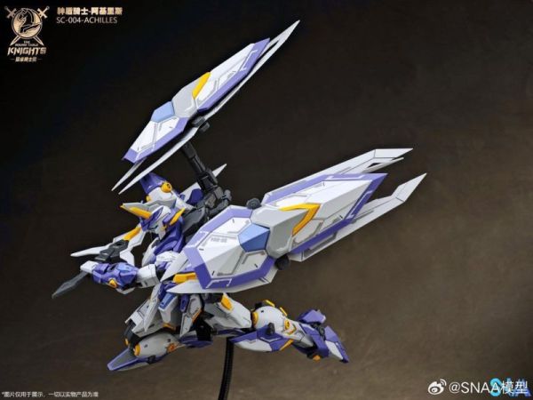 2025年第四季預購 SNAA模型 SC-004 圓桌騎士團 圓桌武士 神盾騎士 阿基里斯 組裝模型 