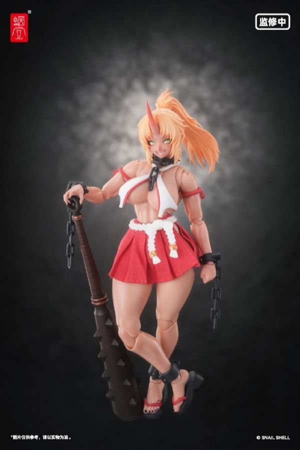 2026年第四季預購 蝸之殼 1/12 RPGEX-08 鬼巫女 次女 紅葉 可動完成品 