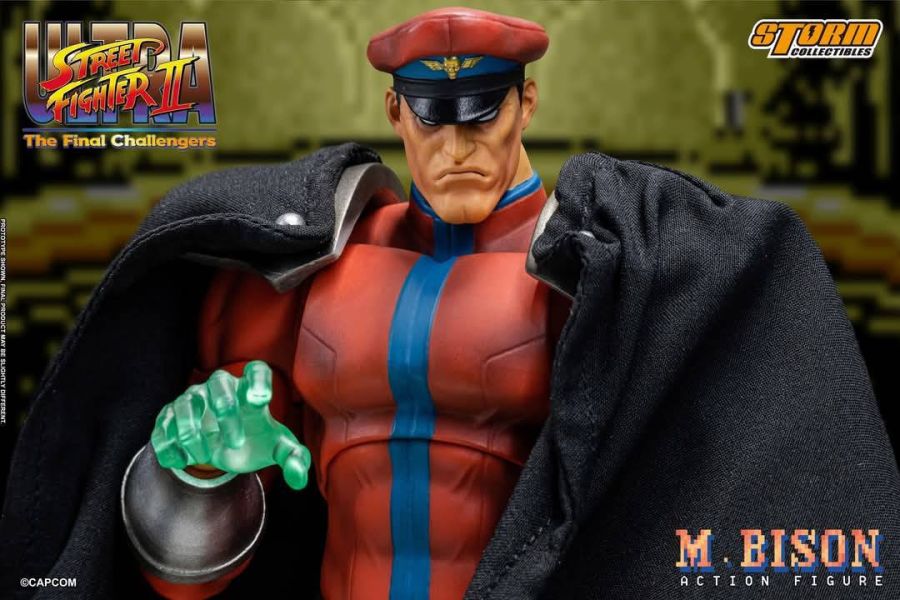 2025年第四季預購 STORM TOYS 1/12 快打旋風2 街頭霸王2 最終大魔王 拜森.貝卡/貝加 將軍 可動完成品 