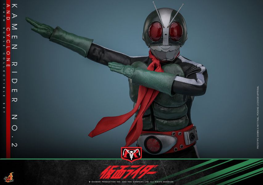 26年第三季 HOT TOYS TMS149 假面騎士 假面騎士舊2號&旋風2號 12吋可動人偶套組 