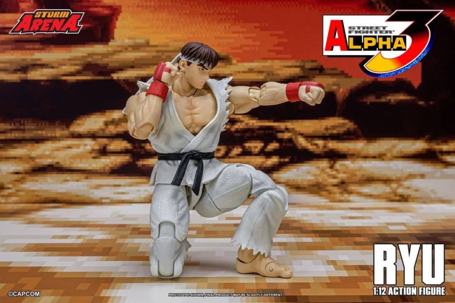 2025年第二季預購 STORM ARENA -1:12 快打旋風 ALPHA 3 隆 RYU 可動完成品 