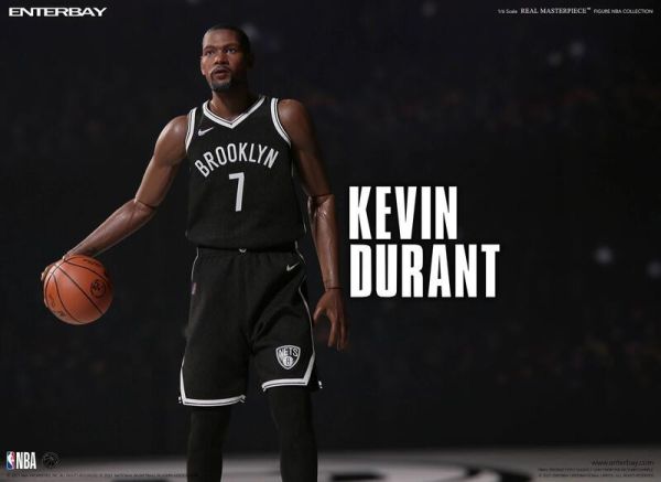 [現貨] 新品特價 ENTERBAY 1/6 NBA系列 籃網隊 Kevin Durant 凱文•杜蘭特 可動人偶 
